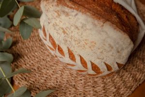 resep garlic sourdough